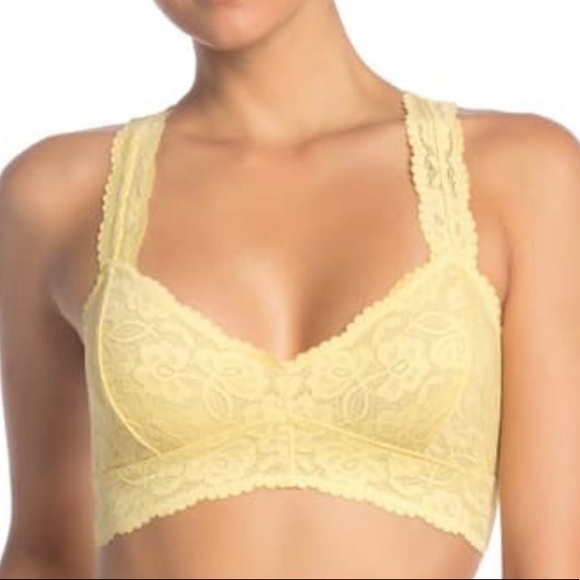Free People Other - Free People - Galloon Lace Racerback Bralette.